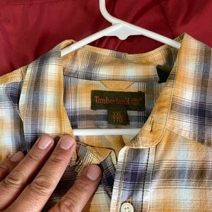 2XL Timberland button up shirt